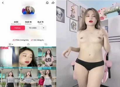 Đêm với em Tiktoker da trắng ngon chảy nước miếng